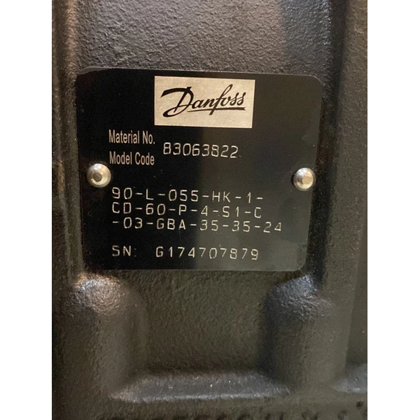 Axial Piston Pump Sauer Danfoss 90L-055-HK-1-CD-60-P-4-S1-C-03-GBA-35-35-24